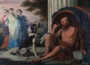 unknow artist, Oil painting of Diogenes by Pugons